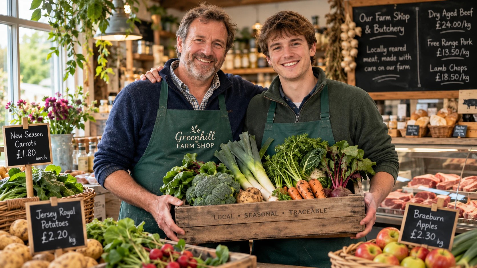 Farm Shop owner in Kansas City, MO, funded by Capvant